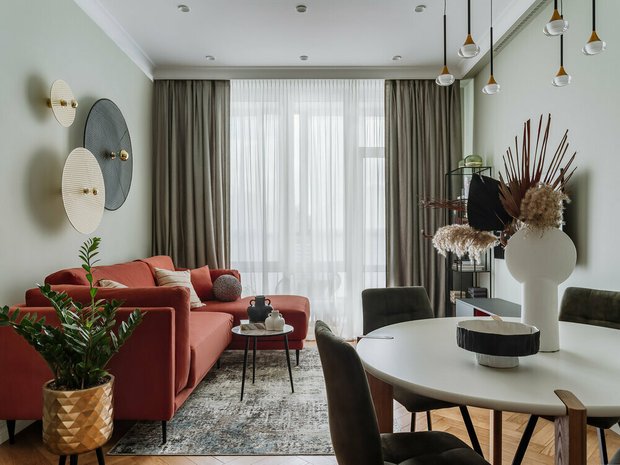 5 уютных и красивых гостиных, которые дизайнеры оформили для себя